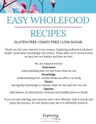 Free whole food recipe eBook